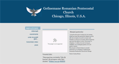 Desktop Screenshot of gethsemaneromanianchurch.com